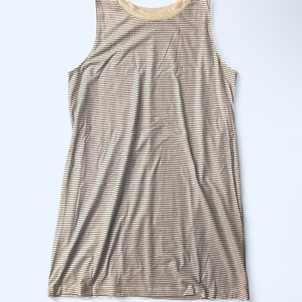 Striped Sleeveless Dress